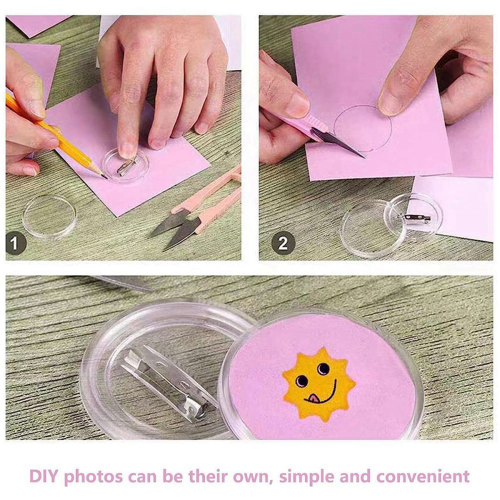 50PCS 1.5Inch Button Maker DIY Button Pins 1