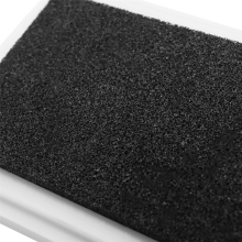 Tampone di inchiostro nero Tampone di inchiostro Timbro di gomma Impronta digitale Artigianato Non-