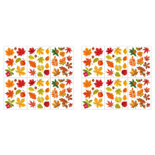 Thanksgiving Fall Leaves Window Clings Window Decals