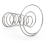 8 Pack Ice Cream Cone Holders, Stainless Steel Pizza Cone Holders 2