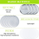 Blank Making Supplies 58mm Metal Button Badge Making Kits 4