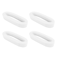 50mm 50Yards Flat Stiff Plain Mesh Braid For Sewing Accessories-White