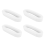 50mm 50Yards Flat Stiff Plain Mesh Braid For Sewing Accessories-White 1