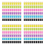 60 pezzi di spugna per dita e spugna per pittura con le dita 1