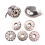 Sewing Tools Bobbins + Bobbin Case + Hook for Sewing Machine 2