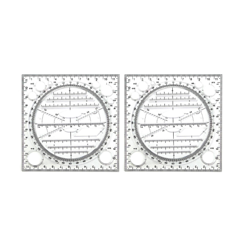 Multifunctional Circle Drawing Template, Geometric Drawing Tool