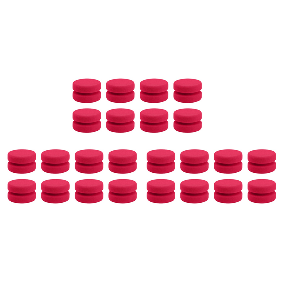 8 Pack Paint Sponge Applicator Tire Shine Applicator (Red) Red 4713514254772