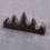 Calligraphy Brush Holder Wood Five-Finger Mountain Shape for Practice 6