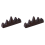 Calligraphy Brush Holder Wood Five-Finger Mountain Shape for Practice 1