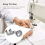 DIY Patchwork Maker Kit & Sewing Ruler Shank Ruler Foot Free Machines 5