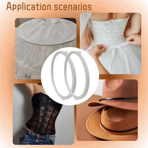 Steel Boning for Sewing, White Spring Corset Boning(11 FT) 2