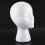 Foam Mannequin Wig Head Display White Foam Head 3