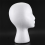 Foam Mannequin Wig Head Display White Foam Head 6