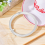 Corsetto con stecche in acciaio a molla bianco (11 iarde) 5