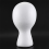 Foam Mannequin Wig Head Display White Foam Head 7