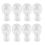 Foam Mannequin Wig Head Display White Foam Head 1