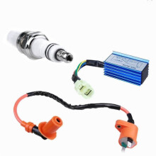 Performance Racing +ignition Coil+spark Plug for Gy6 50cc 125cc 150cc 4-stroke Engines Scooter Atv Go Karts Mopeds