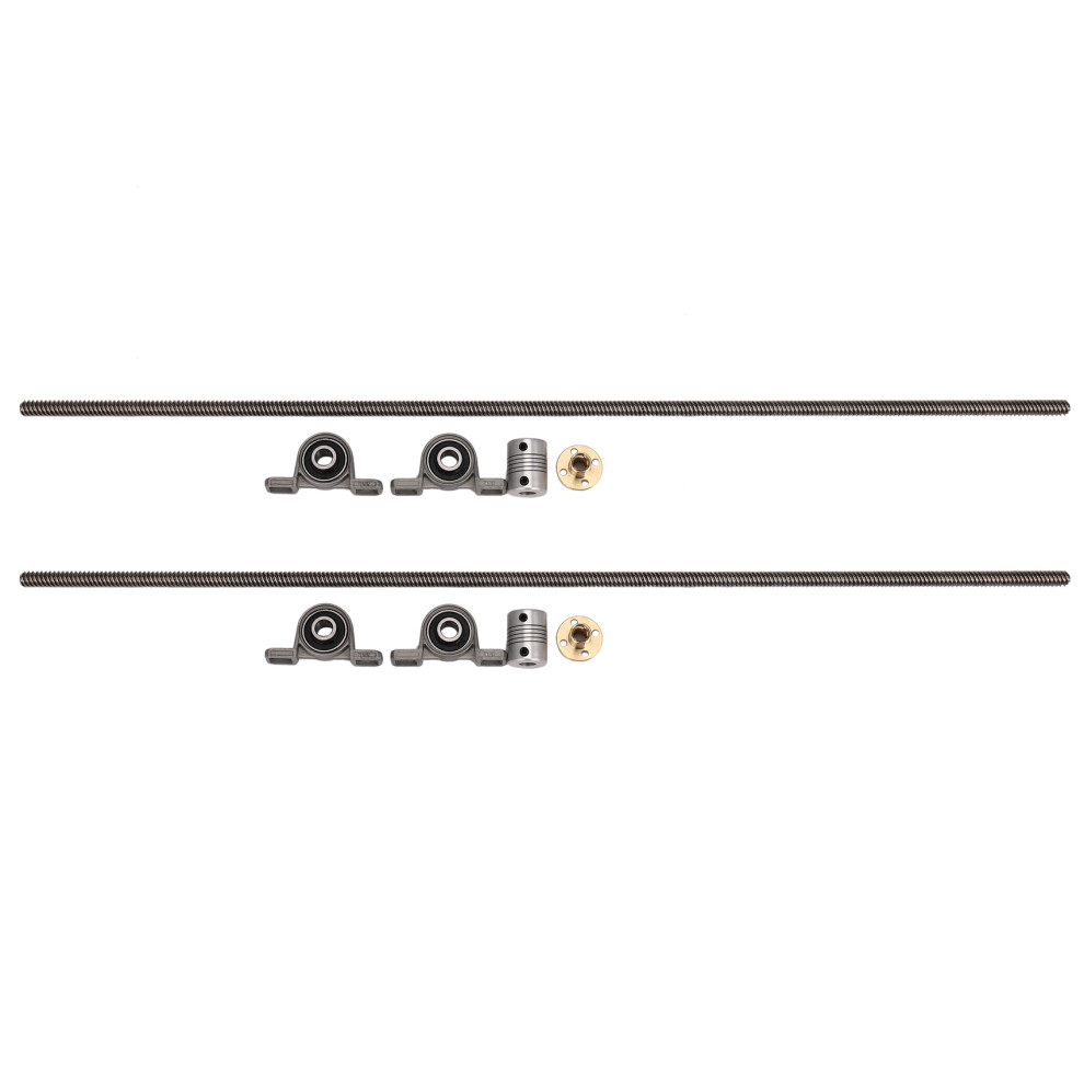 T8 8Mm 500Mm Lead Screw Rod With Nut Mounted Cnc Set For 3D Printer 4713514241215