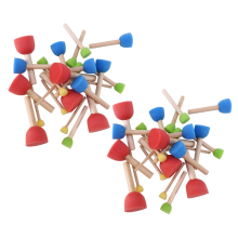 Schaumstoffpinsel-Packung – 1,5 cm, 2 cm, 3 cm, 4 cm