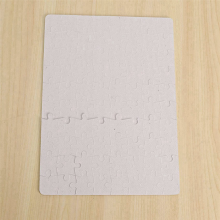 Sublimation Leere Puzzle 10 Teile/los DIY Handwerk A5 Jigsaw Puzzle