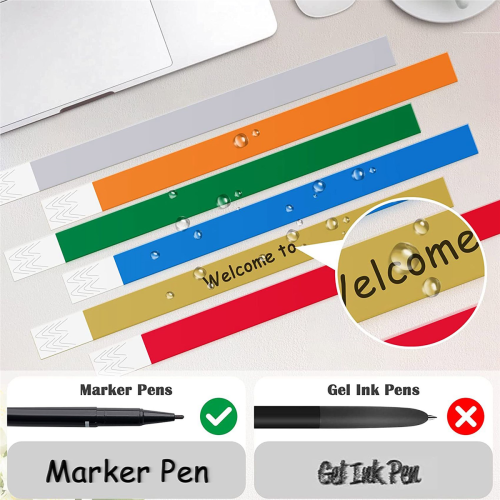 600 PCS Neon Colored Wristbands for Events 2