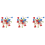 Foam Brush Pack-1.5cm 2cm 3cm 4cm 2