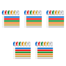 600 PCS Neon Colored Wristbands for Events