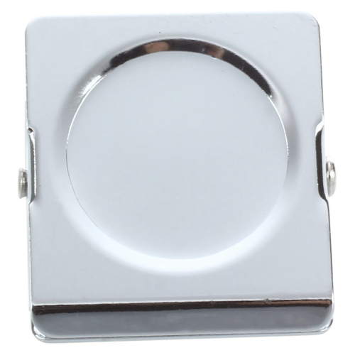 Silver Tone Spring Loaded Memo Ticket Magnetic Fridge Wall Clip 2