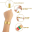 600 PCS Neon Colored Wristbands for Events 2
