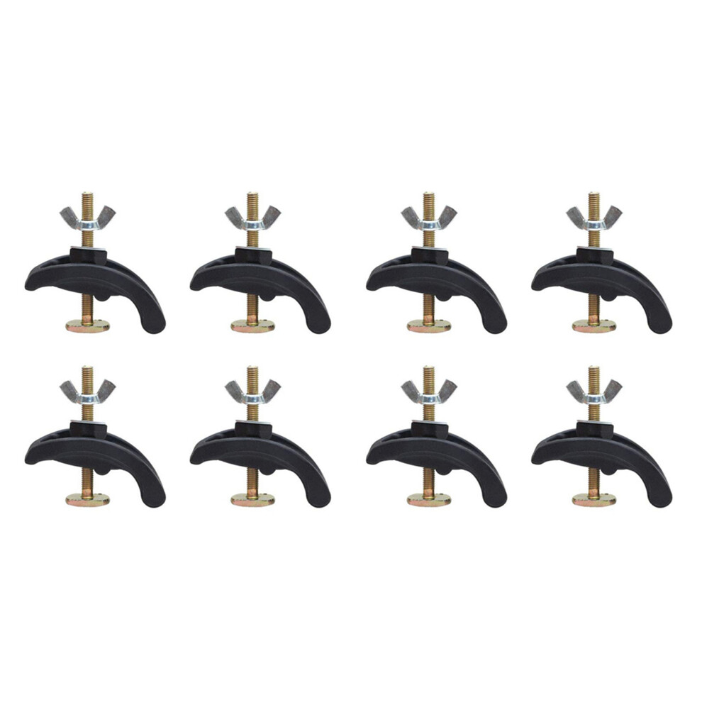 8Pcs Cnc Engraving Machine Plate Clamp Fixture For T-Slot 4713514246074
