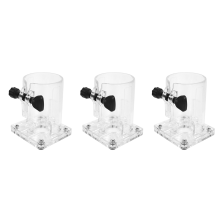 Woodworking Trimmer Plastic Base Shield With 2 Knobs For 3703
