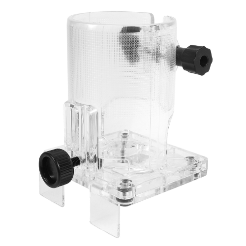 Woodworking Trimmer Plastic Base Shield With 2 Knobs For 3703 2
