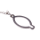 Fermacravatta standard da uomo in acciaio inossidabile da 6 cm 7