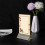 Sign Holder Gold Picture Frame Double Sided Clear Display Stand 3