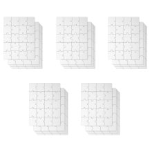 Puzzle vuoto fai da te per stampa termica a trasferimento sublimatico A5