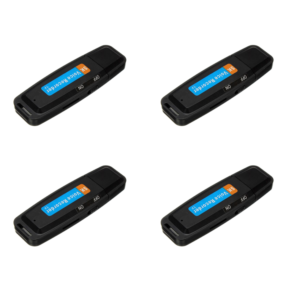 Mini U-Disk Digital Audio Recorder Support 32GB Memory Card Black-image-OPC-PJ5DGCM-NEW