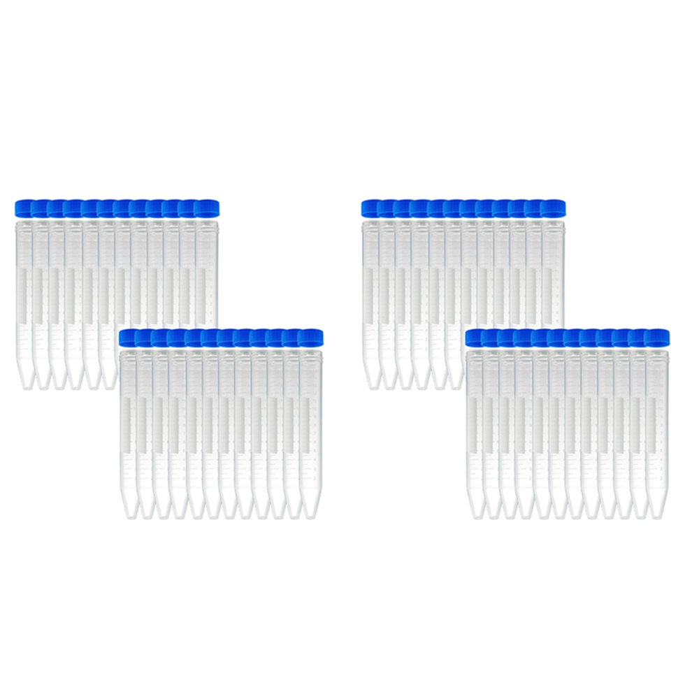 Conical Centrifuge Tubes 15ML, 100 Pcs Sterile Plastic Test Tubes-image-OPC-PJ5DGND-NEW