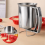 Handheld Stainless Steel Batter Dispenser Cupcake Dough Kitchen Tool 2