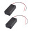 Plastic Storage Pair -9V Batteries Switch Battery Holder Case Box 1