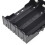 Black battery cover for  PSP 2000 3000 2
