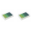 Inkpad Craft Multi Gradient Green 4 x Colors Ink Stamp Pad Oil Based 1