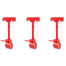 Einzelhandel Zeichen Karte Preisschild Display Halter Clip Klemme Rot