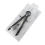 Geometry Set with Lock, Math and Precision Compass, Metal(black) 6