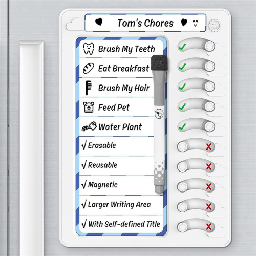 Chore Chart for Kids for Kids to Do List Routine Task Planning Board 2