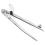 8 Inch Compass Divider Scribe Tool for Geometry, Wood, Metal 3