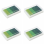 Inkpad Craft Multi Gradient Green 4 x Colors Ink Stamp Pad Oil Based 1