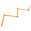 Portable Carpenter Wooden Folding Ruler 100cm/39inch 2