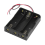 Series 3.7V Flat Tip Battery Holder Case for 3 x 18650 Batteries 2