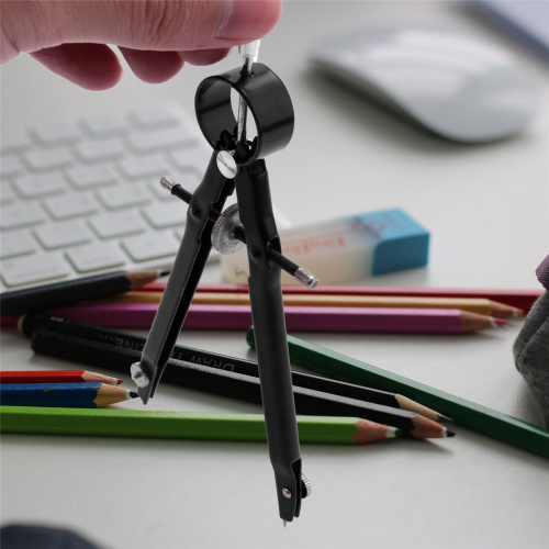 Compasso professionale con blocco, compasso geometrico 1