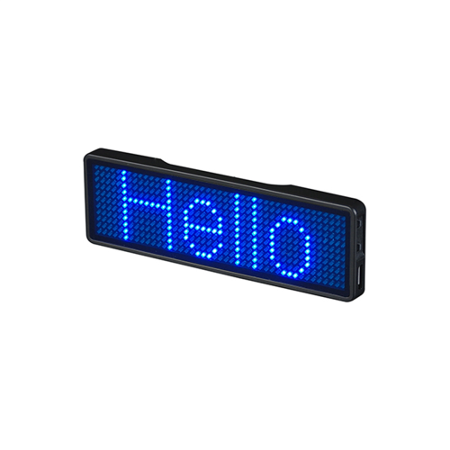 Bluetooth LED Name Badge Rechargeable Light Sign Display LED,Type 5 2